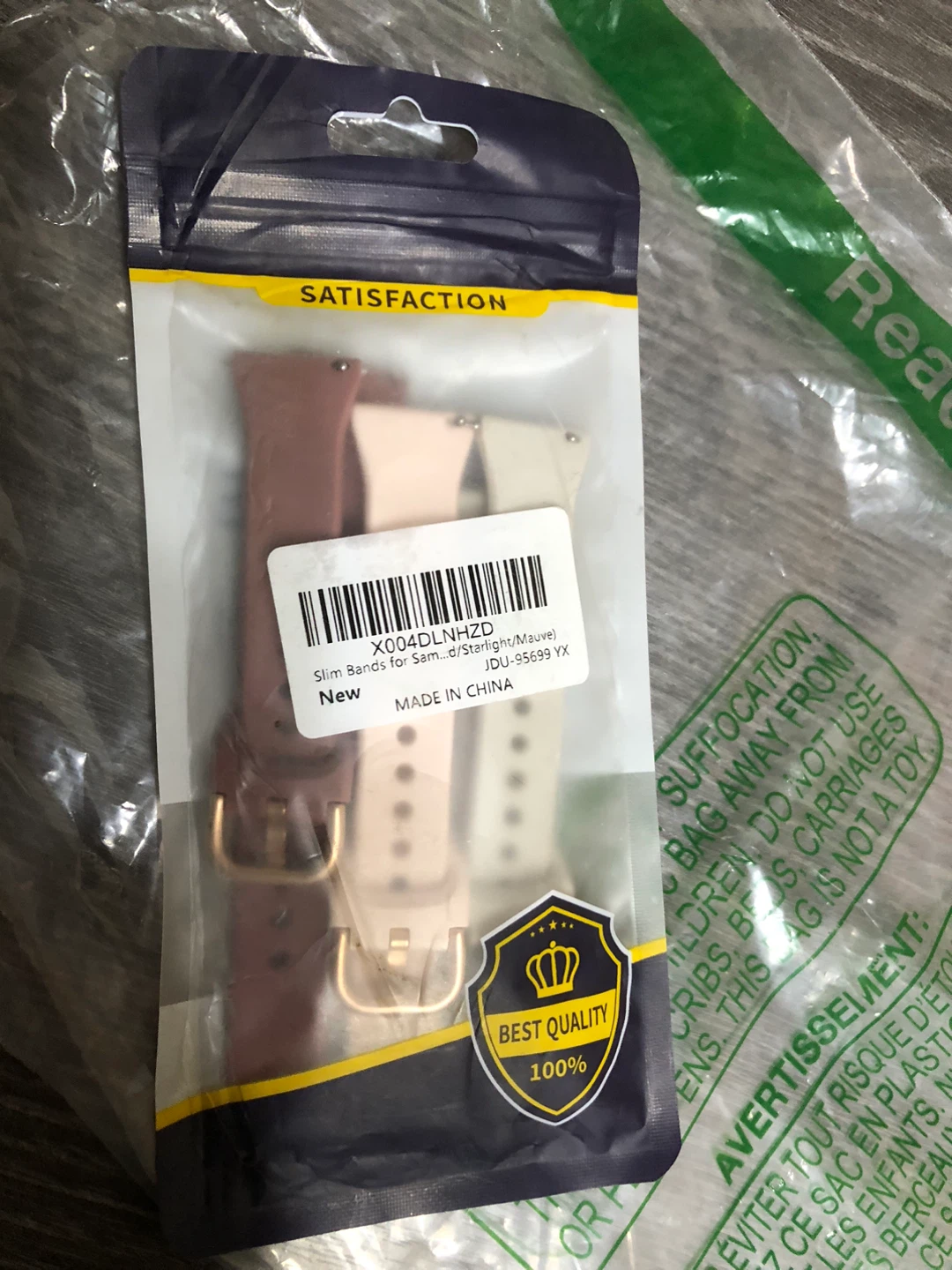 New Slim Bands for Samsung, Starlight/Mauve - photo 4