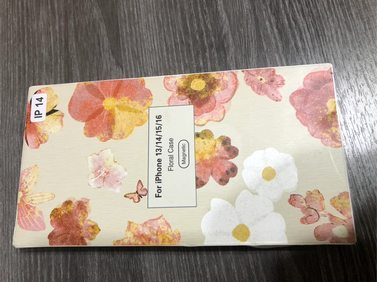 Floral Phone Case for iPhone 13/14/15/16 - New in Box!