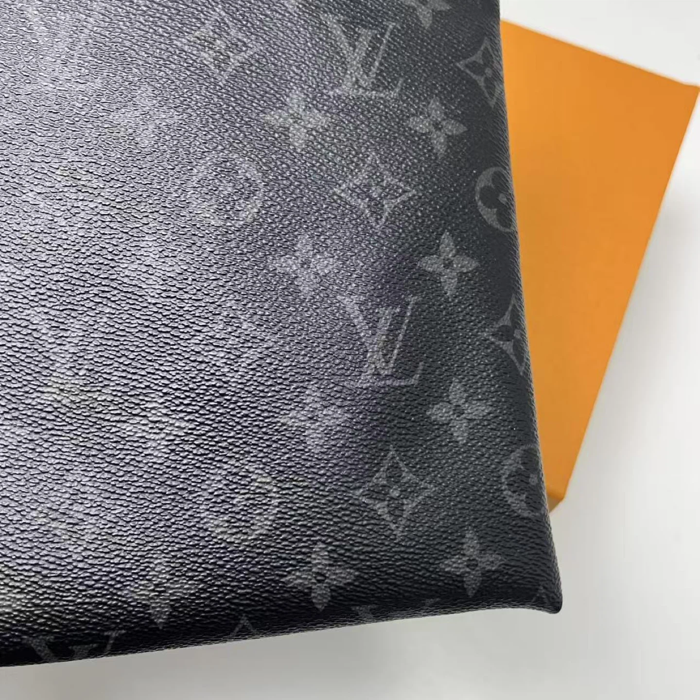 Louis Vuitton Black Monogram Eclipse Pochette Voyage MM - photo 4