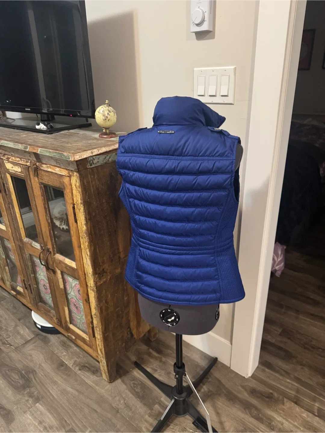Burberry brit blue down vest image indicator(5)