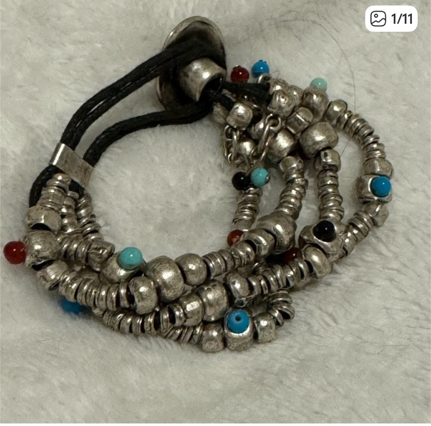 Bohemian beaded bracelet