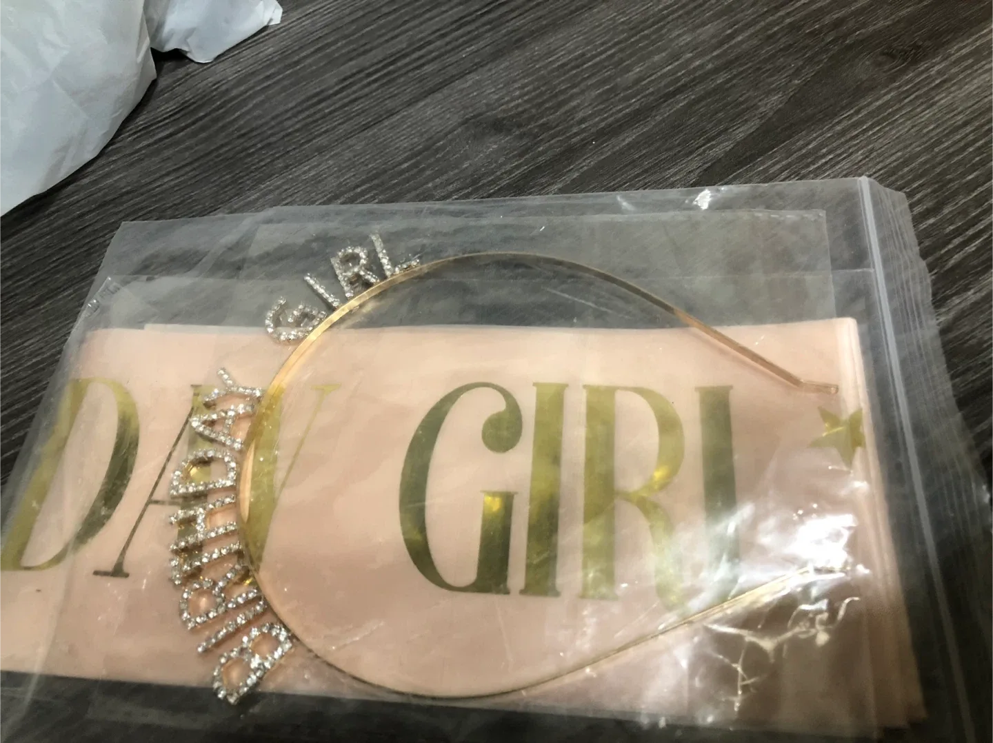 Birthday Crown & Sash Set - New in Package! image indicator(4)