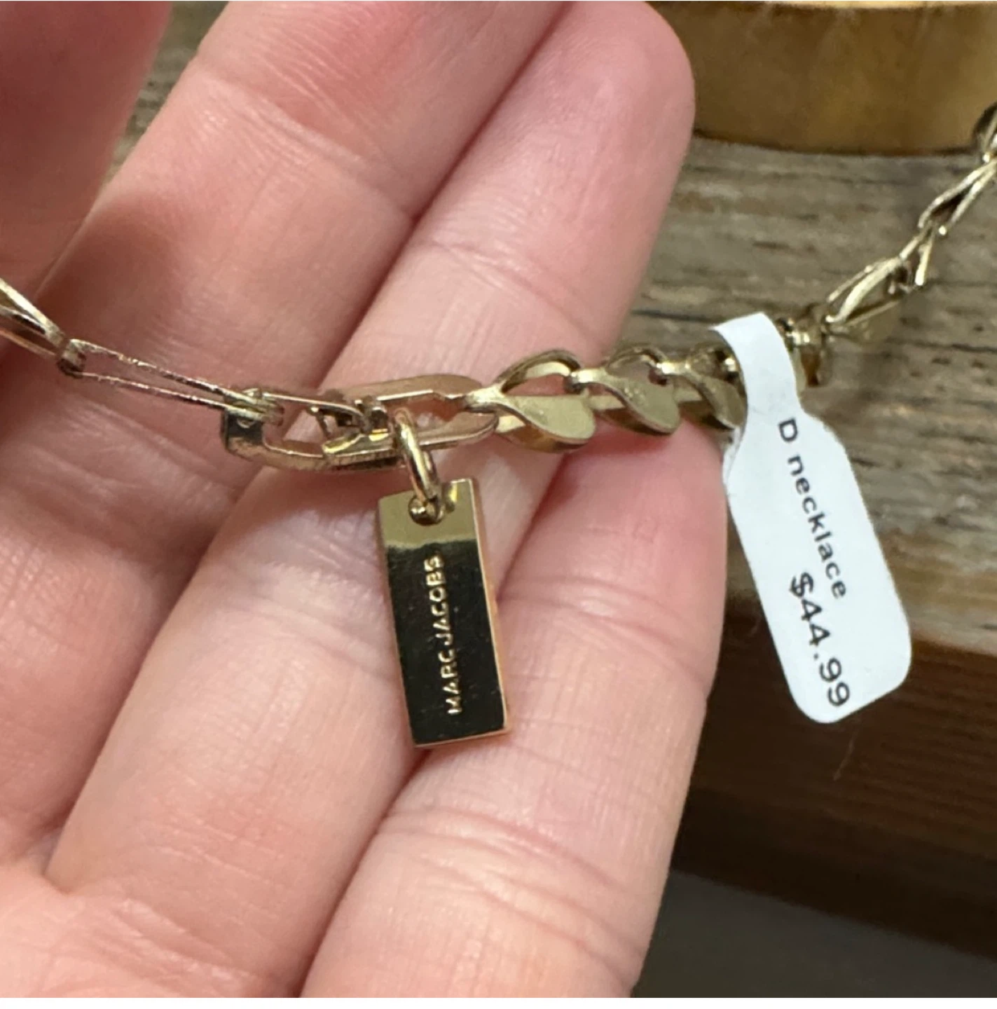 Marc by marc jacobs heart ❤️ Gold Chain - photo 4