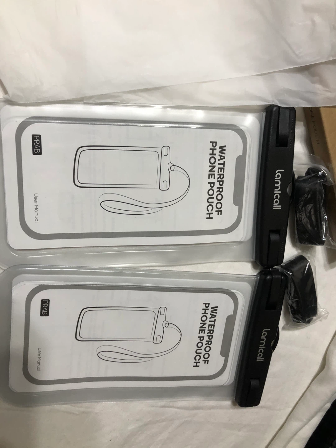 New-Lamicall Waterproof Phone Pouch - 2 Pack - photo 2