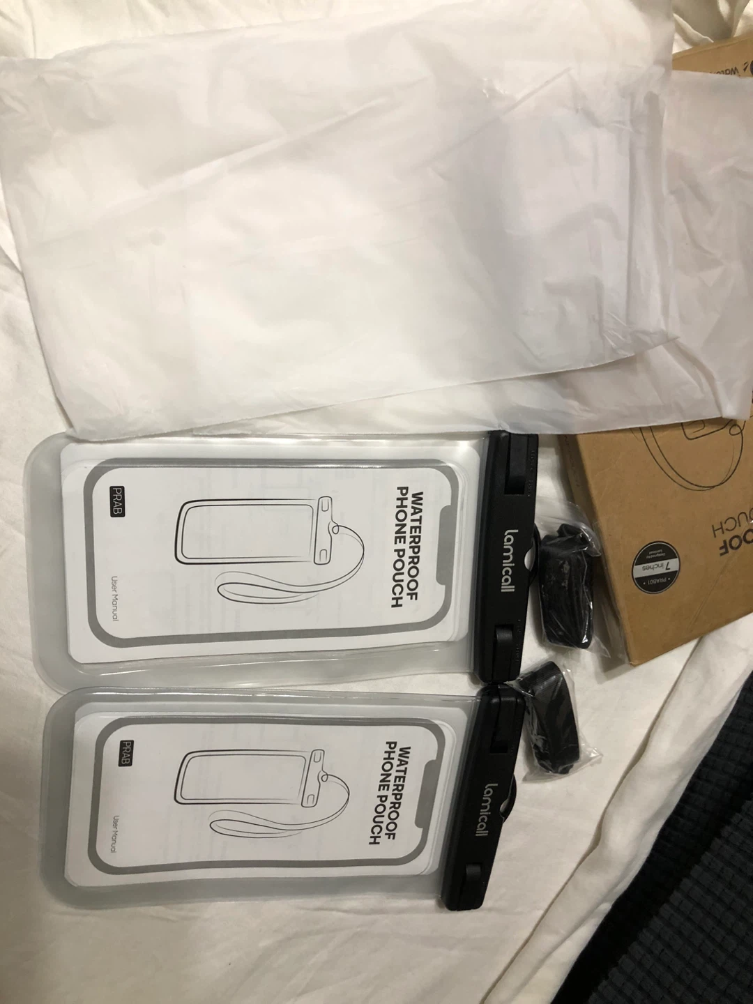 New-Lamicall Waterproof Phone Pouch - 2 Pack - photo 3