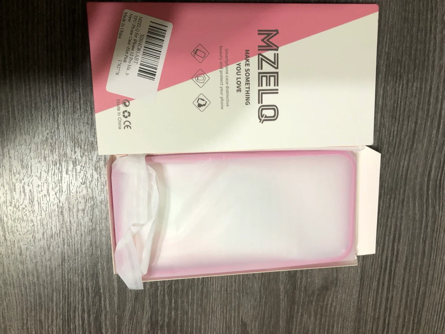 New MZELQ iPhone 12 Pro Max Case - Hot Pink image indicator(5)