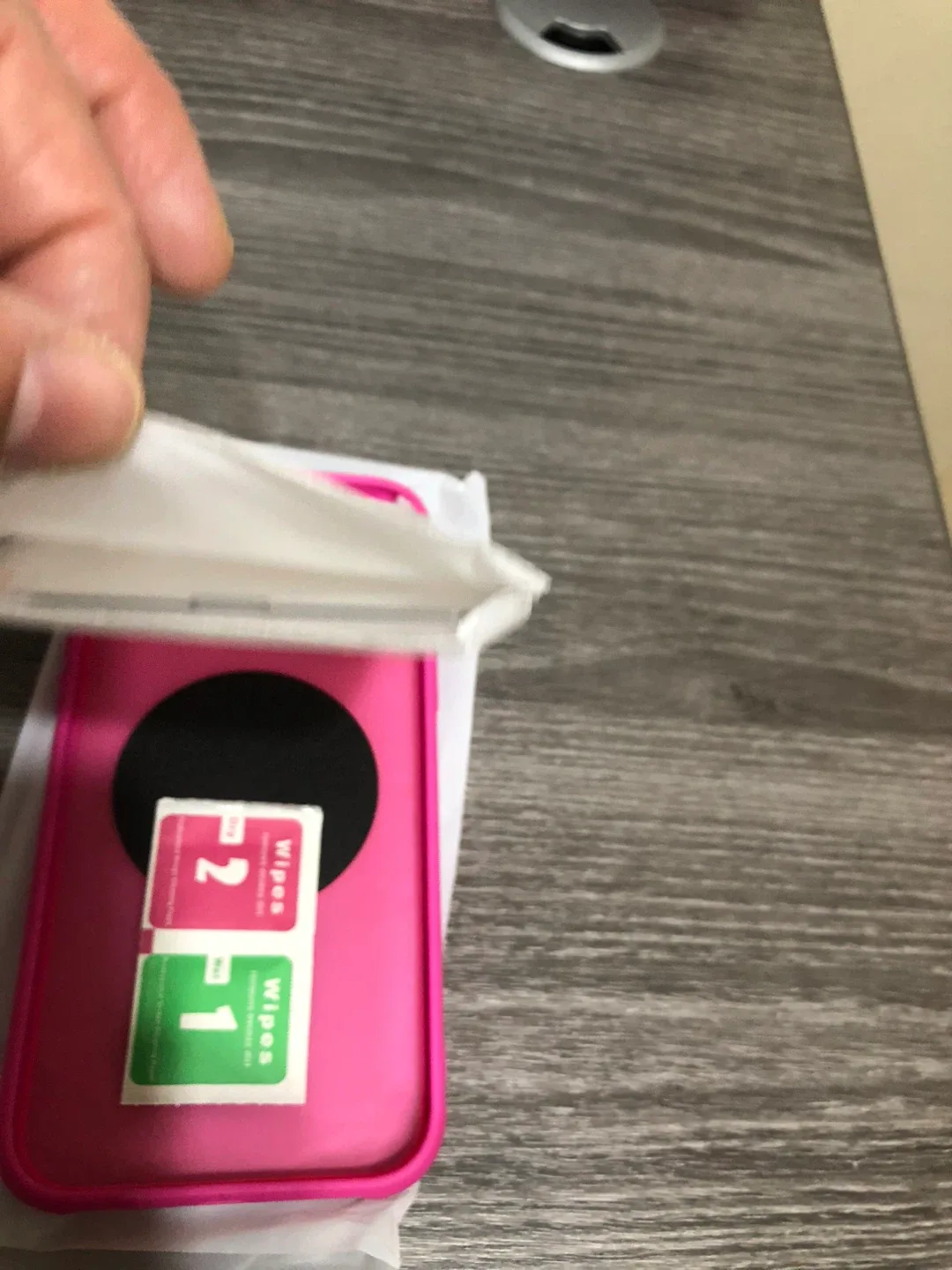 New MZELQ iPhone 12 Pro Max Case - Hot Pink image indicator(10)