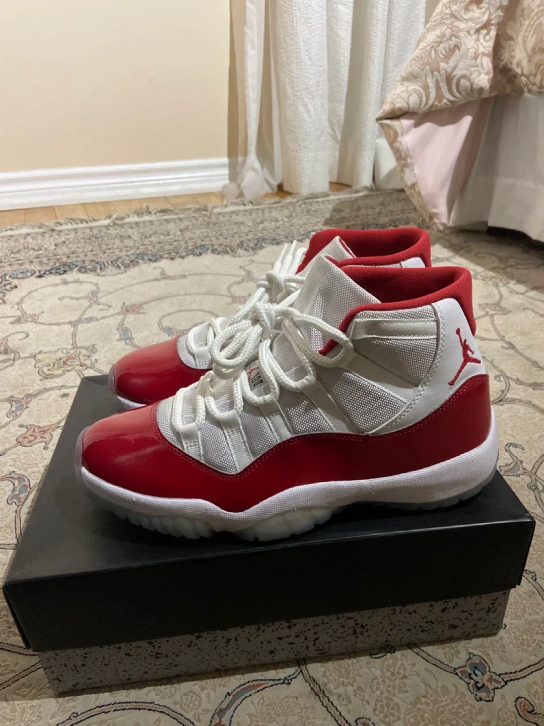 🔥 Air Jordan 11 Cherry (Varsity Red/White) 🔥 image indicator(4)