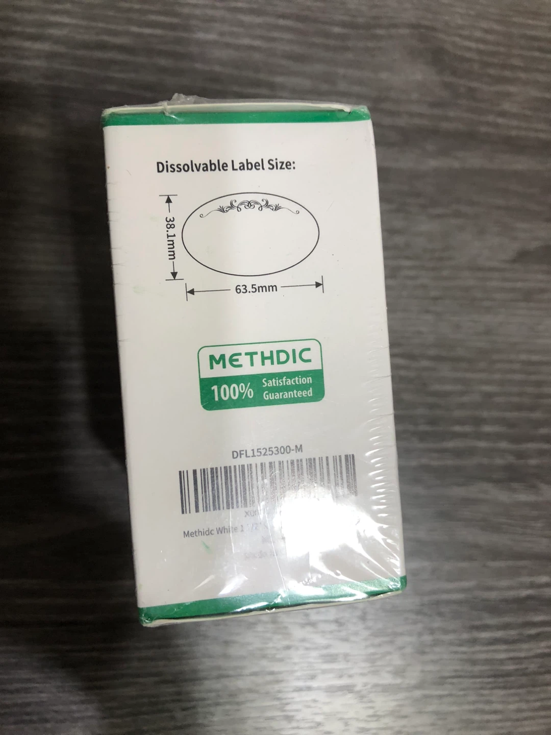 New METHDIC Dissolvable Food Container Labels - 300 Stickers - photo 5