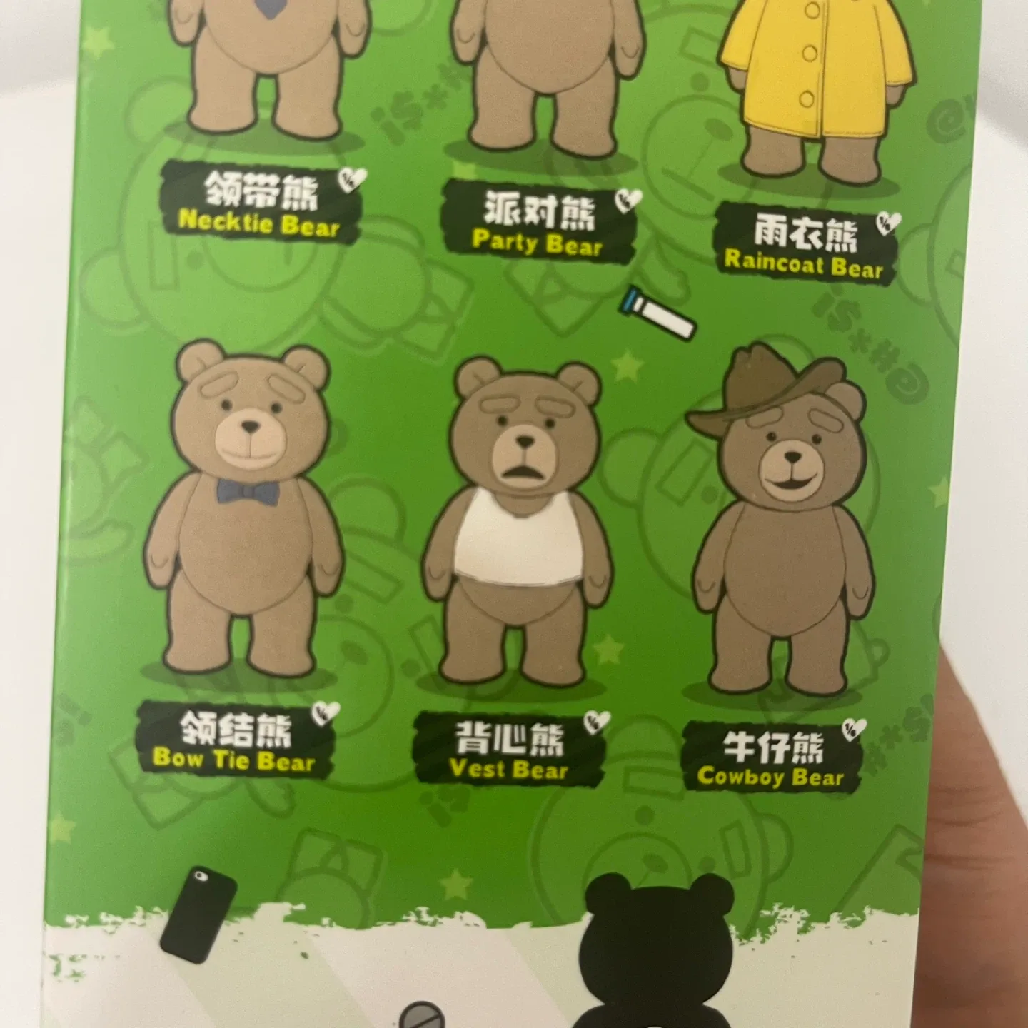 TED2 POPMART Blind Box - Vest Bear image indicator(4)