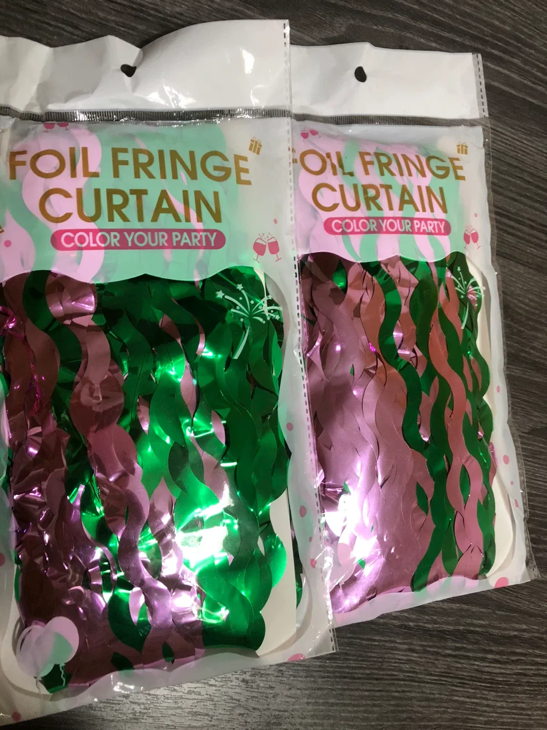 Foil Fringe Curtain - Party Decoration
