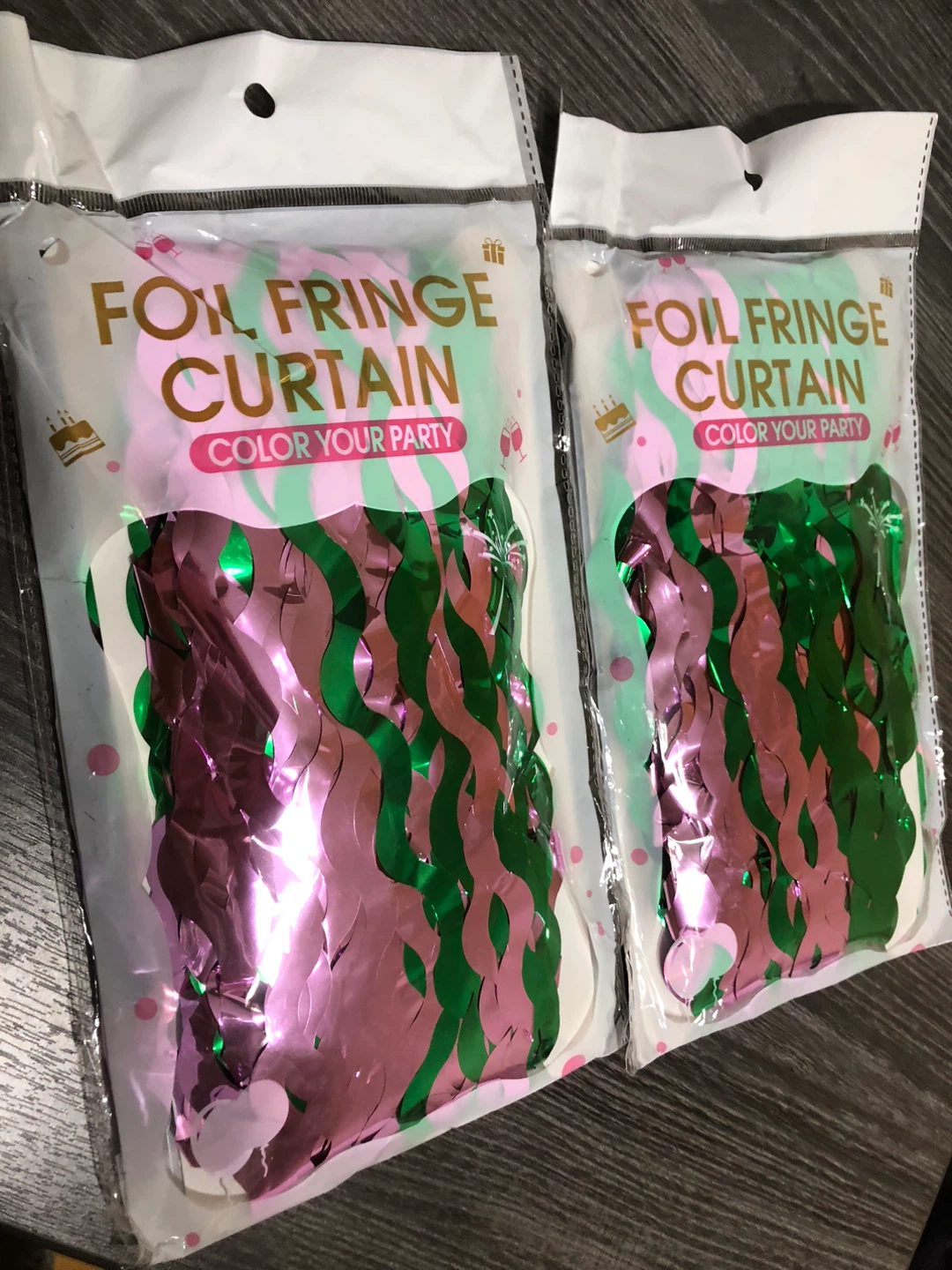 Foil Fringe Curtain - Party Decoration - photo 3