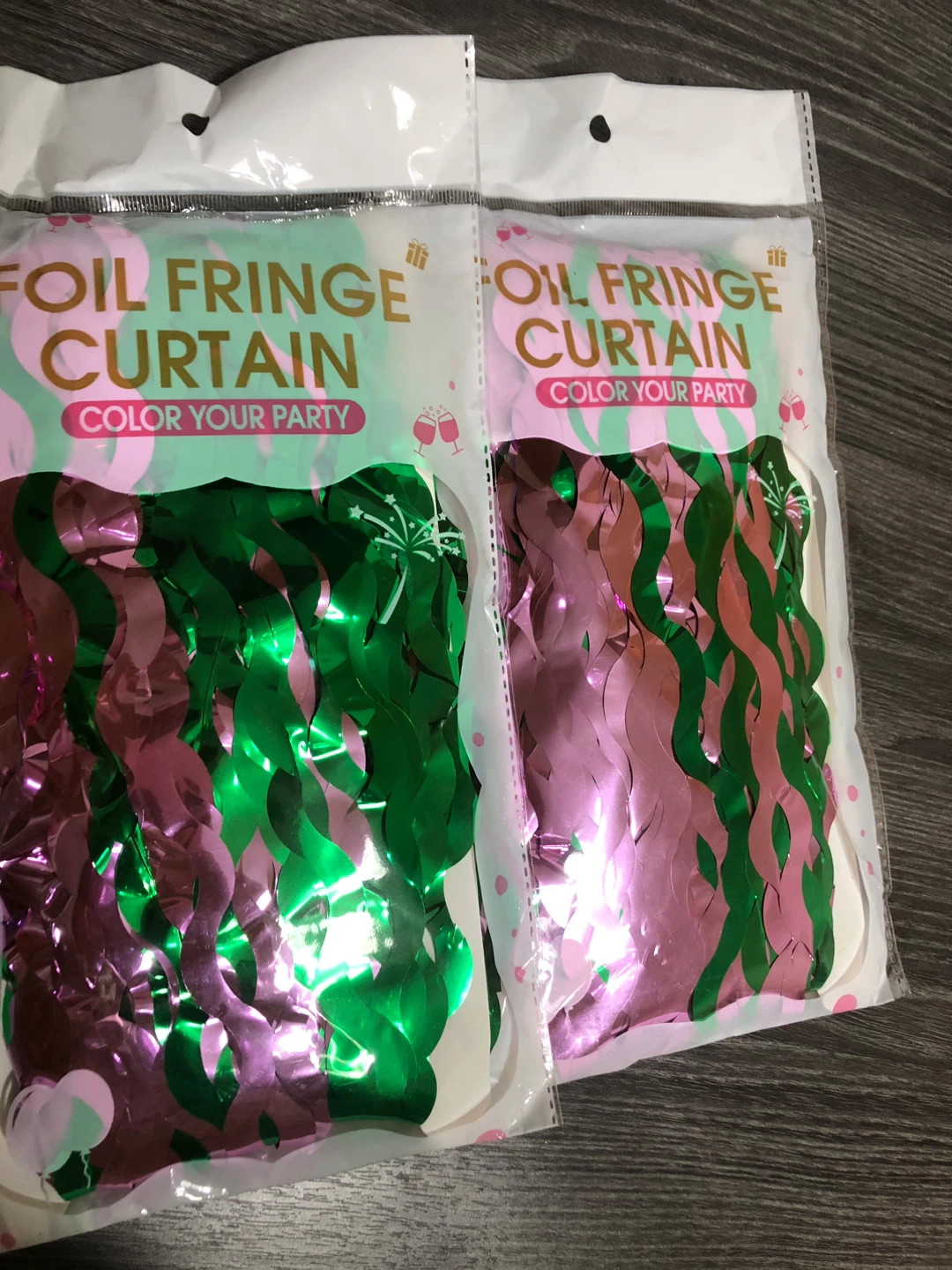 Foil Fringe Curtain - Party Decoration - photo 4
