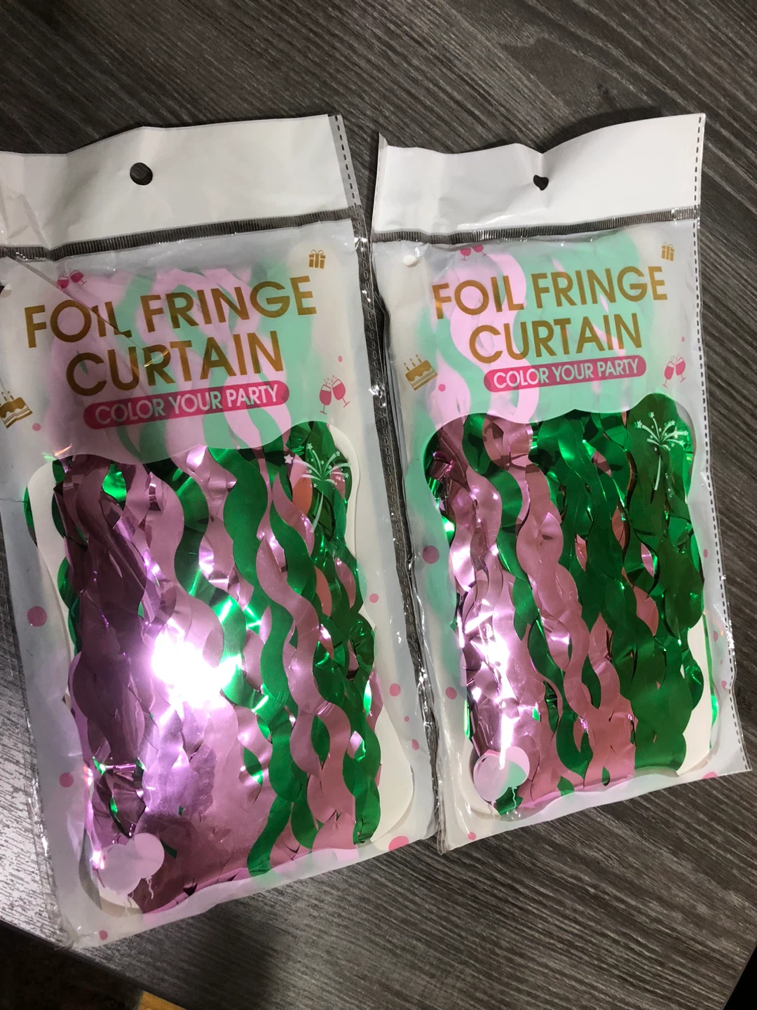 Foil Fringe Curtain - Party Decoration - photo 5