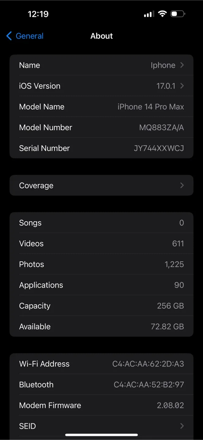 iPhone 14 Pro Max - 256GB - white image indicator(3)