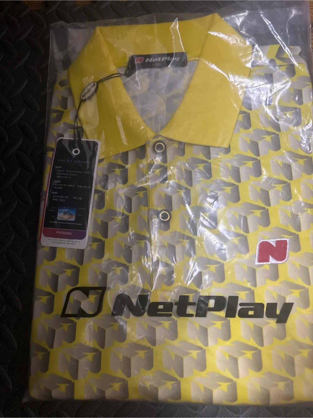 Brand new]NetPlay Yellow Polo Shirt -