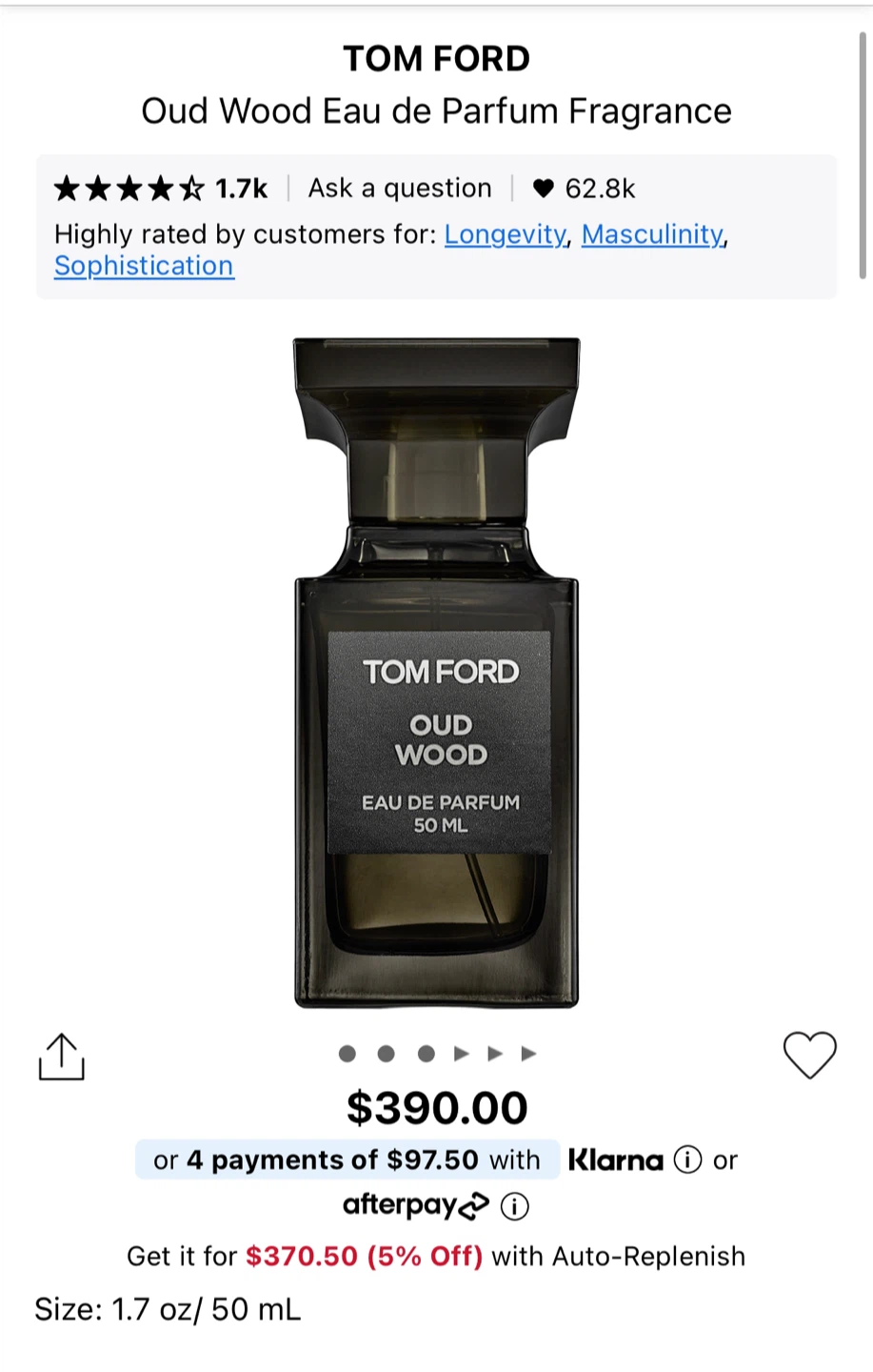 Tom Ford Oud Wood & Ombre Leather Eau de Parfum - photo 2