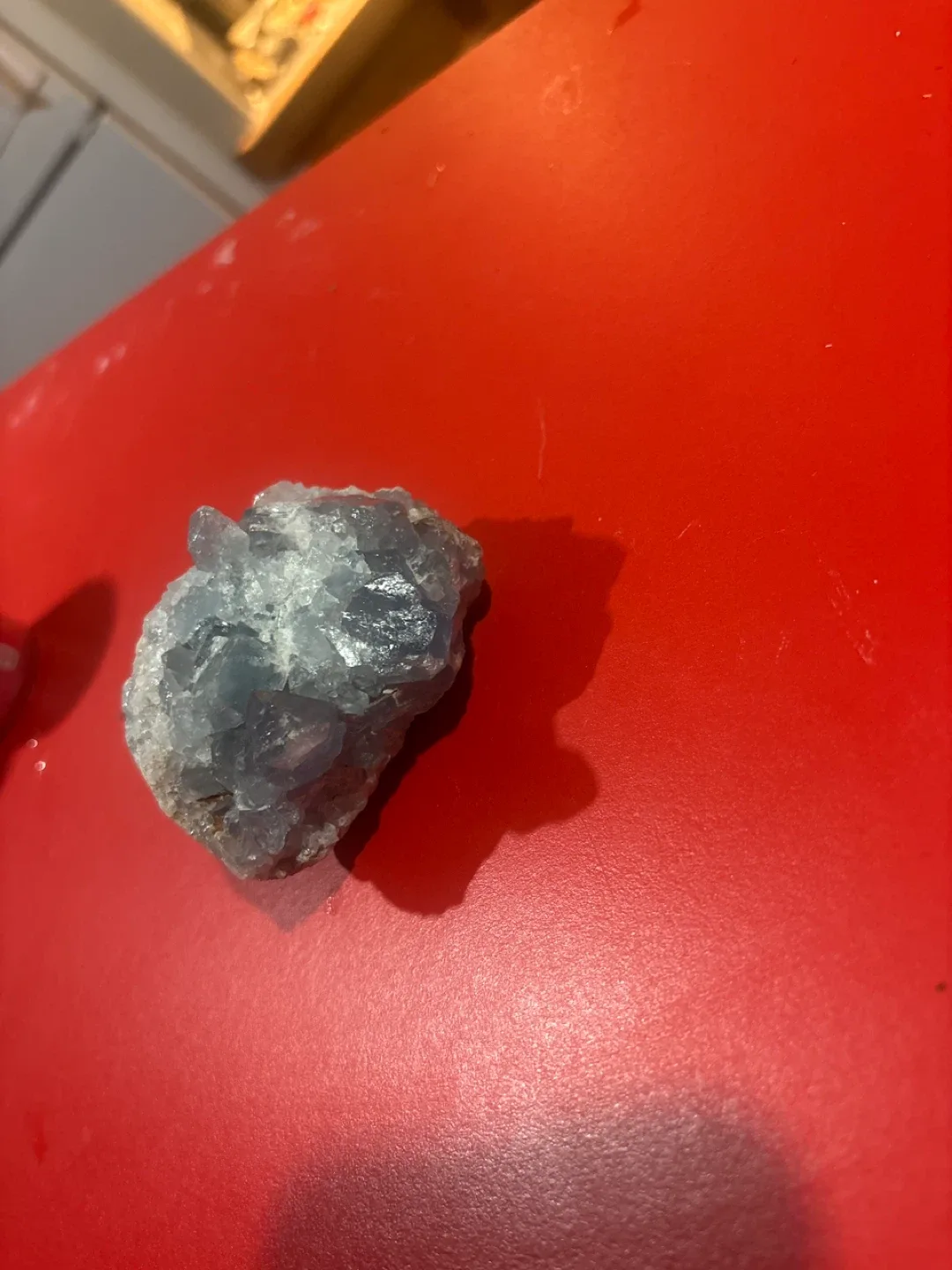 Large Blue Celestite Crystal image indicator(4)