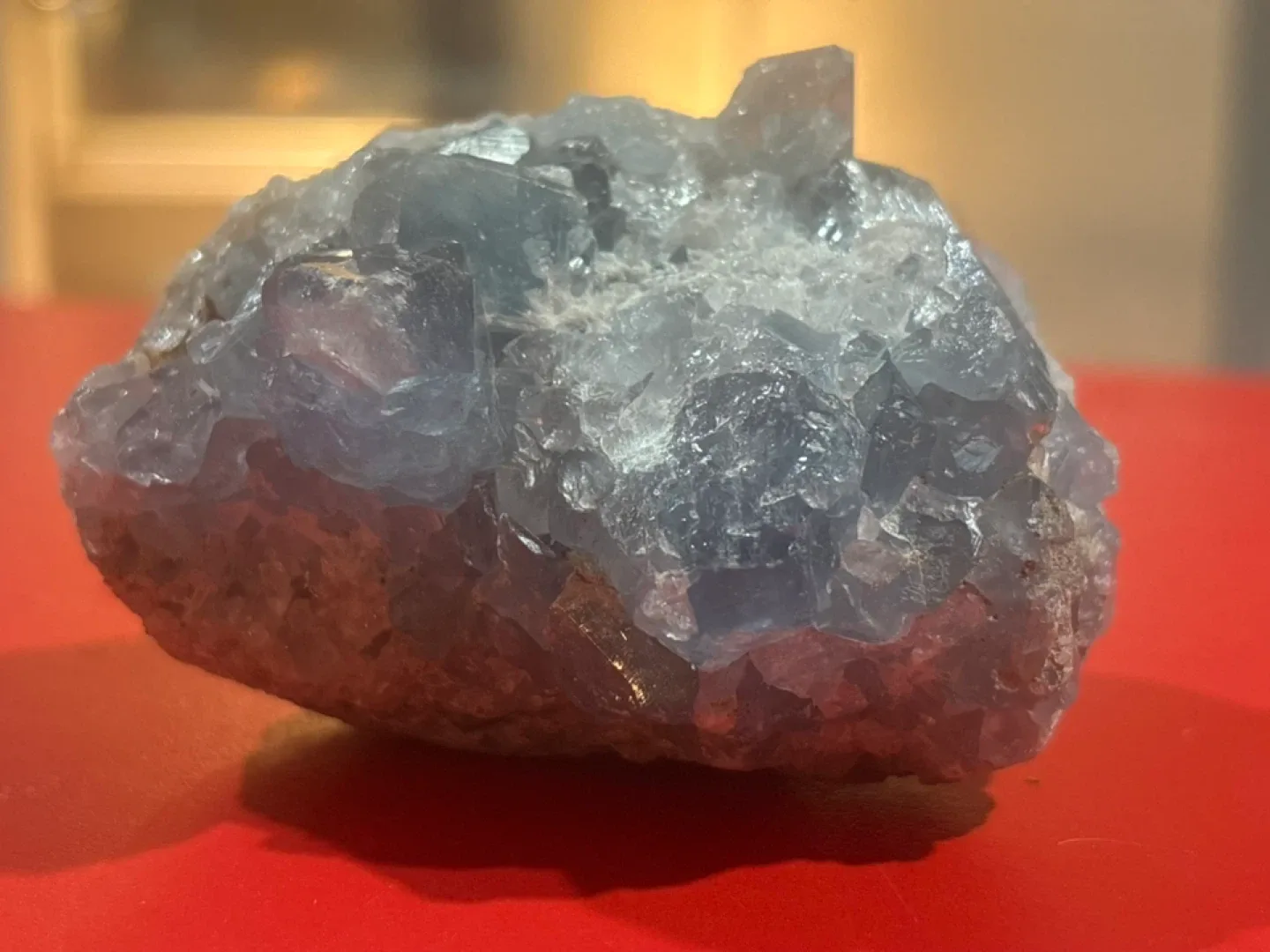 Large Blue Celestite Crystal