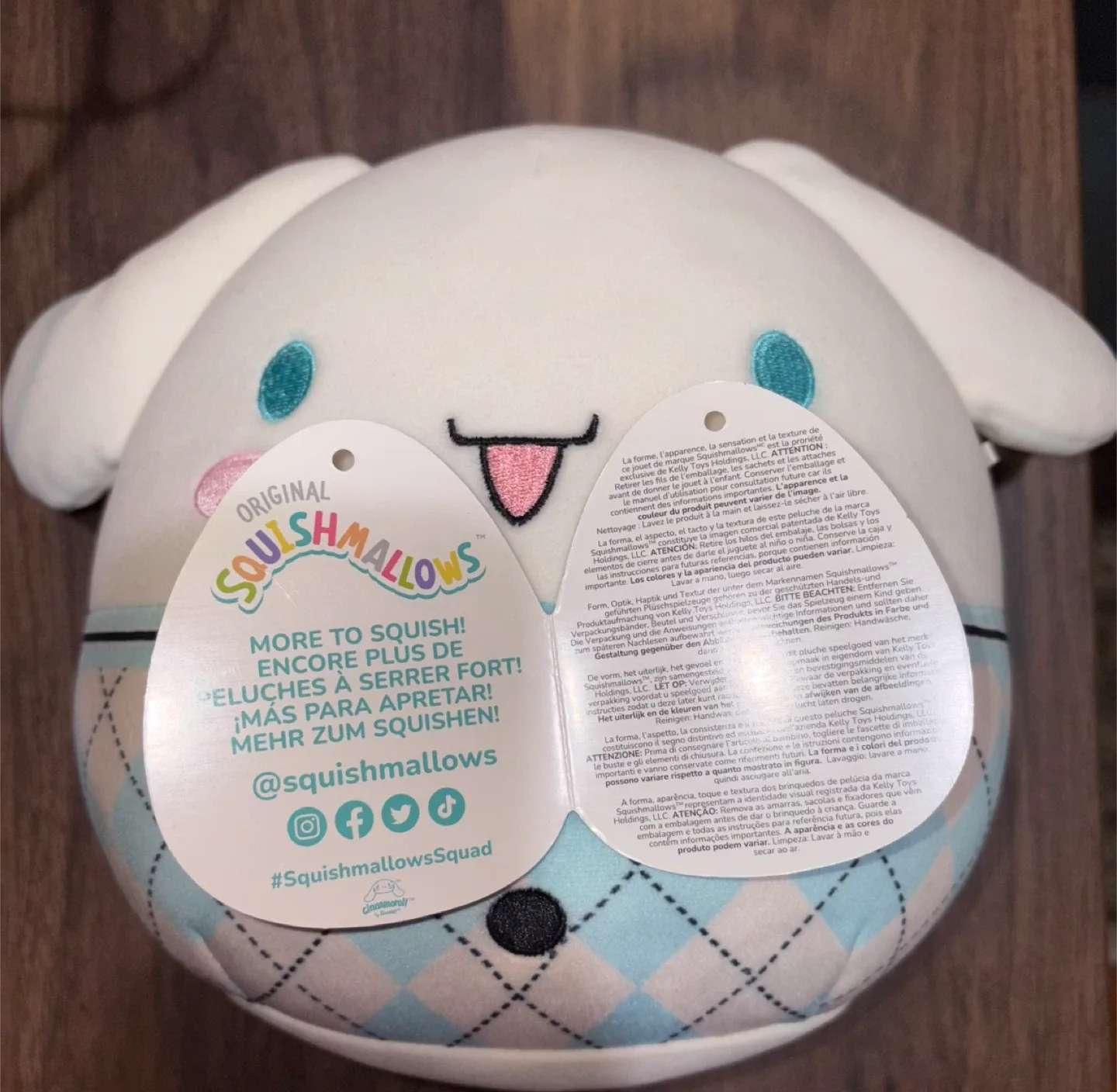 Squishmallows Cinnamoroll Hello Kitty Plush image indicator(4)
