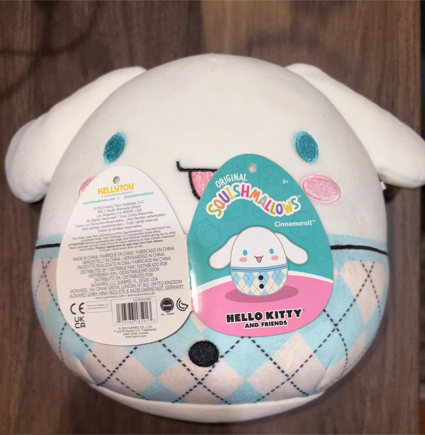 Squishmallows Cinnamoroll Hello Kitty Plush image indicator(5)