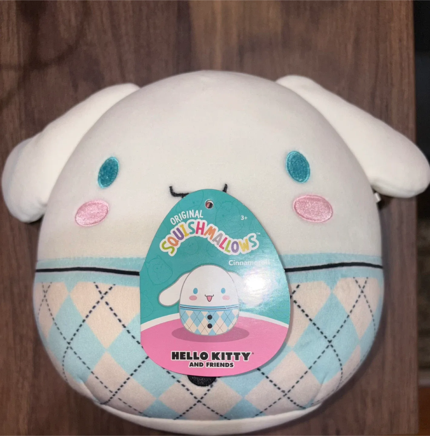 Squishmallows Cinnamoroll Hello Kitty Plush