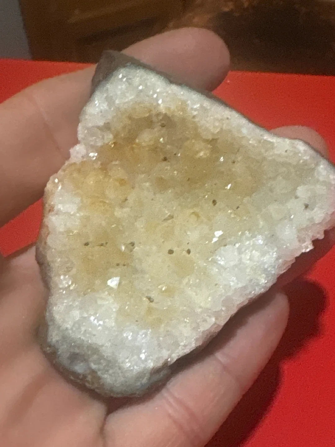 Citrine Crystal Geode