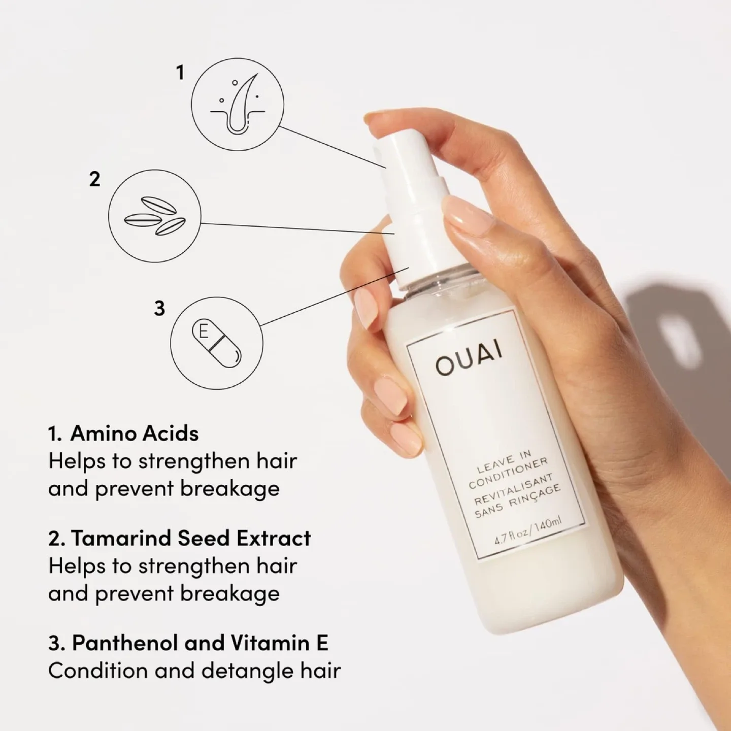 OUAI Leave In Conditioner 4.7 fl oz image indicator(3)