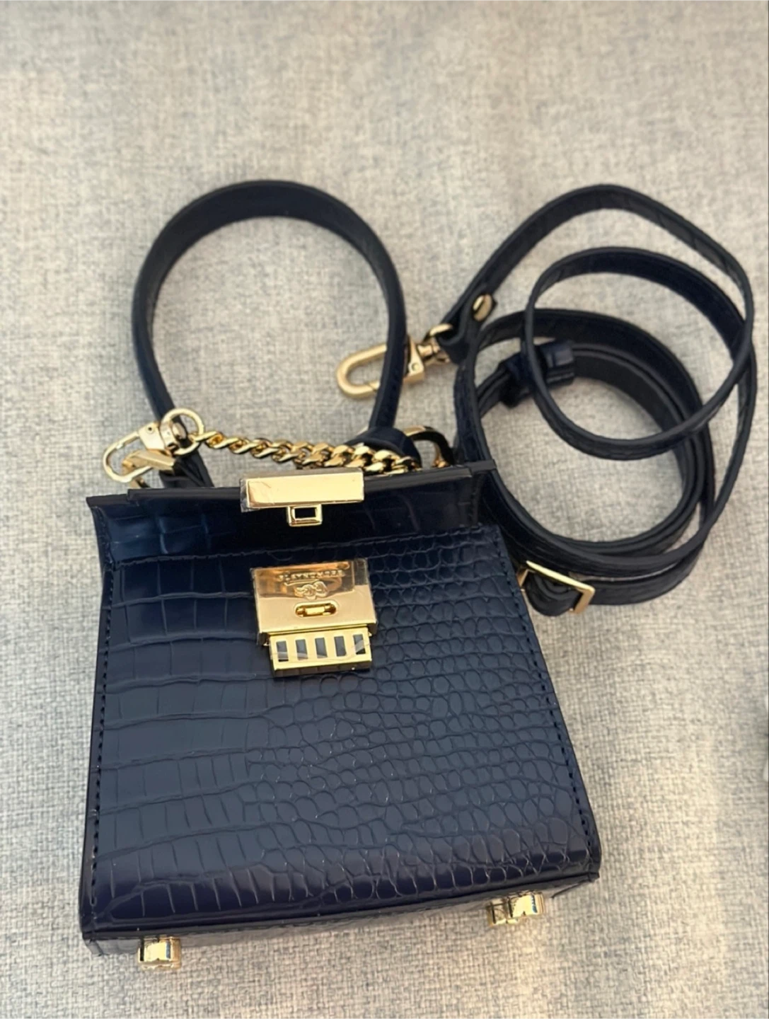 Play No More Micro Candy Bag - Navy - photo 5