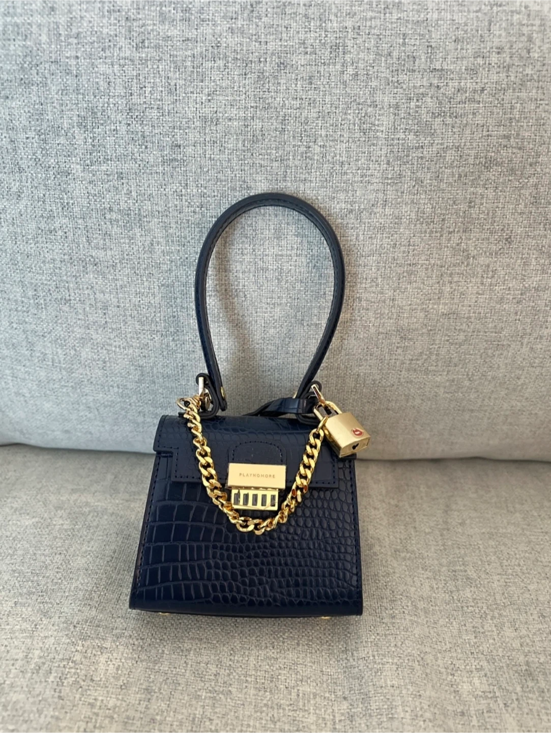 Play No More Micro Candy Bag - Navy - photo 2