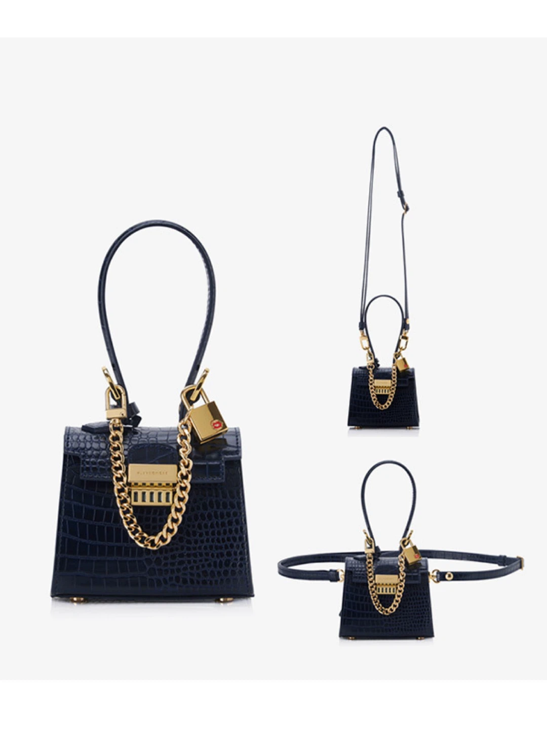 Play No More Micro Candy Bag - Navy