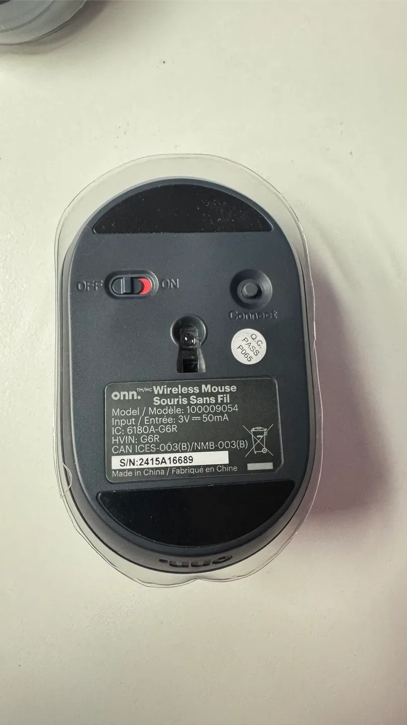 New - onn. Wireless Mouse image indicator(2)