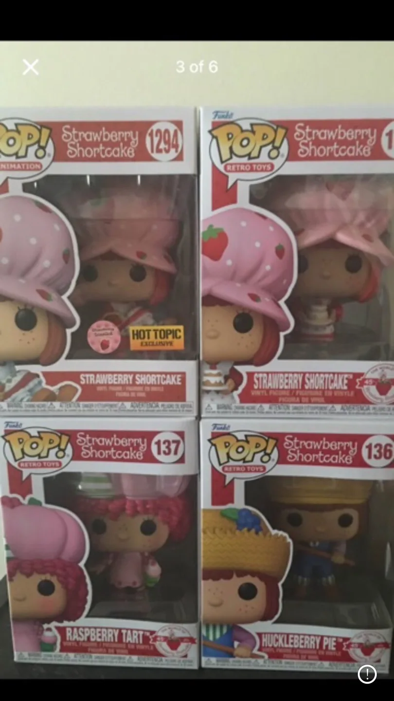 Funko POP! Strawberry Shortcake Figures