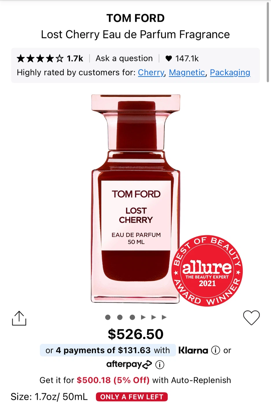 Tom Ford Lost Cherry Eau de Parfum 50ml - photo 2