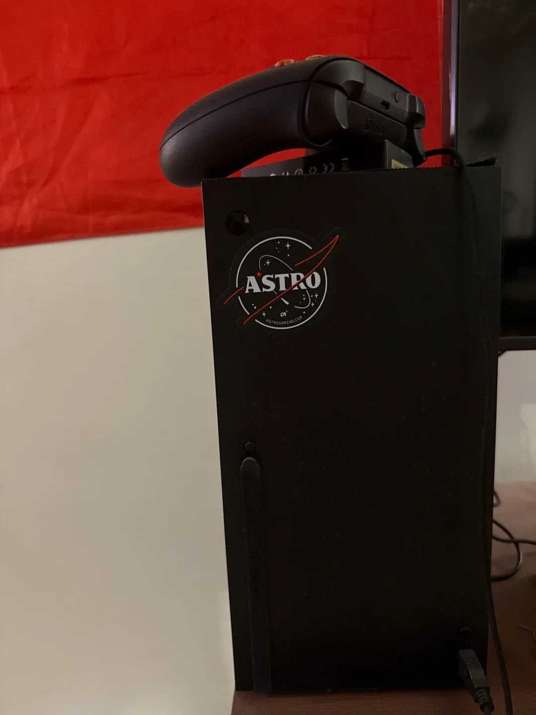 Xbox Series X with Astro Gaming Sticker