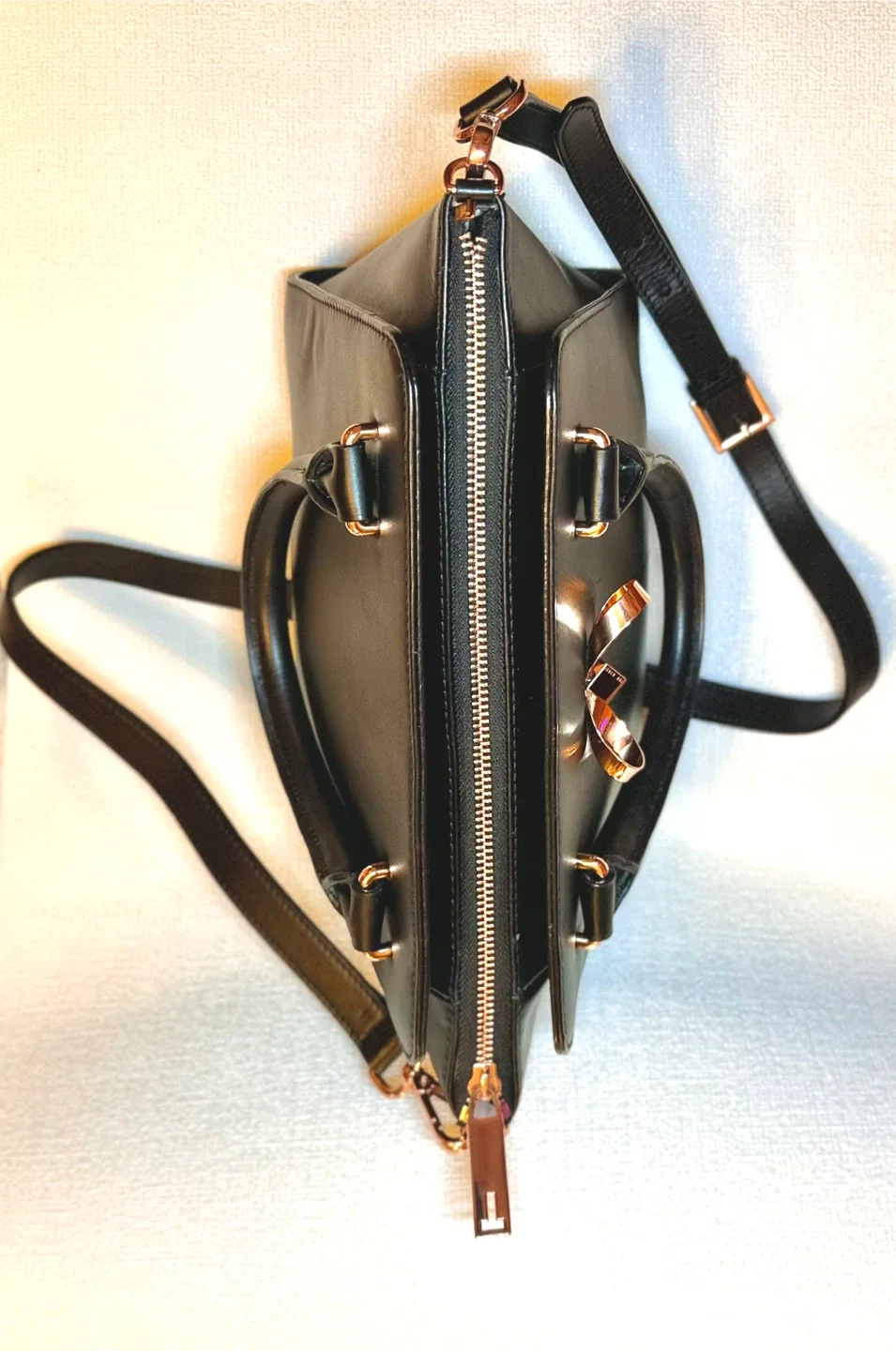 Ted Baker Black Leather Handbag image indicator(4)