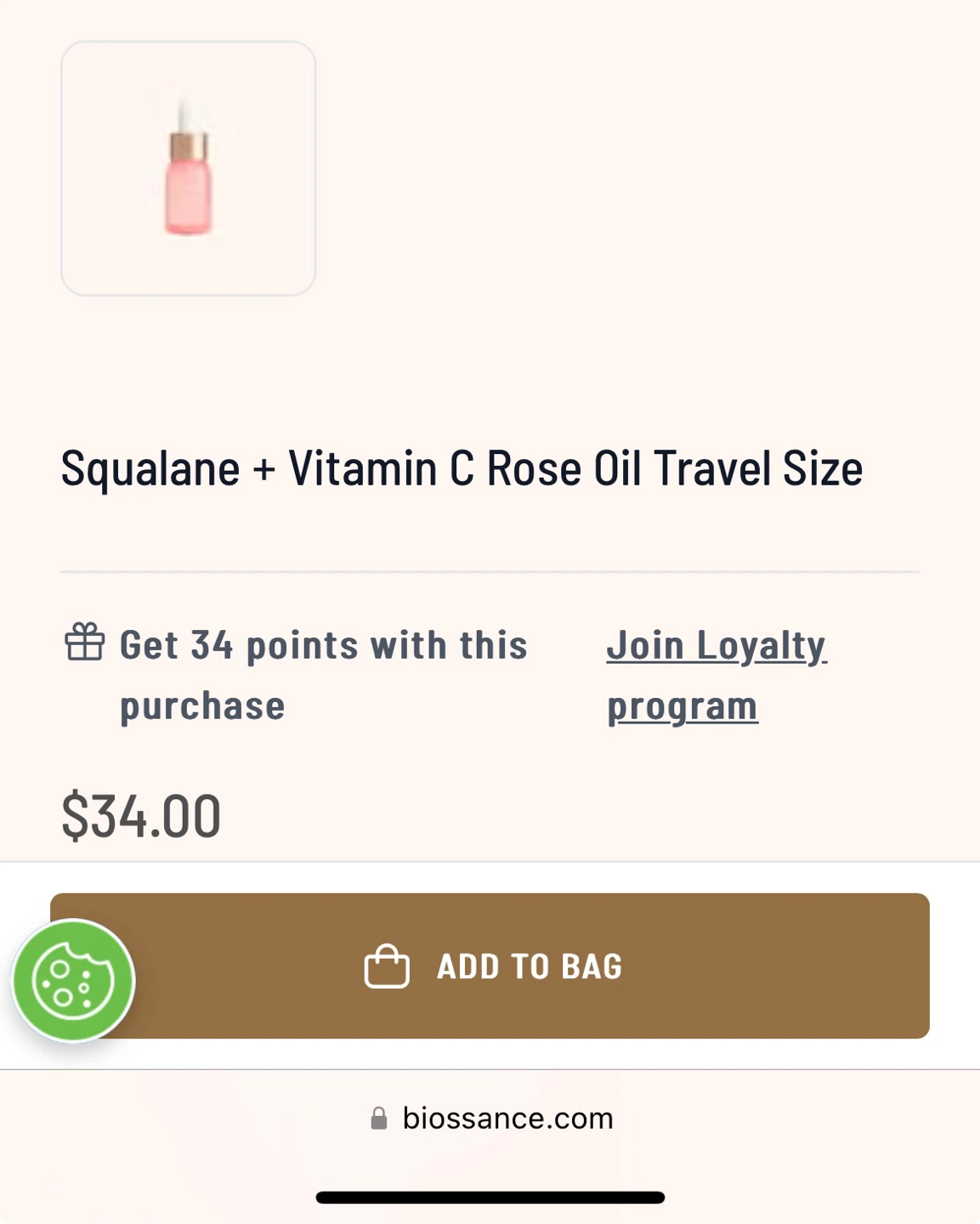 Biossance Squalane + Vitamin C Rose Oil - photo 2