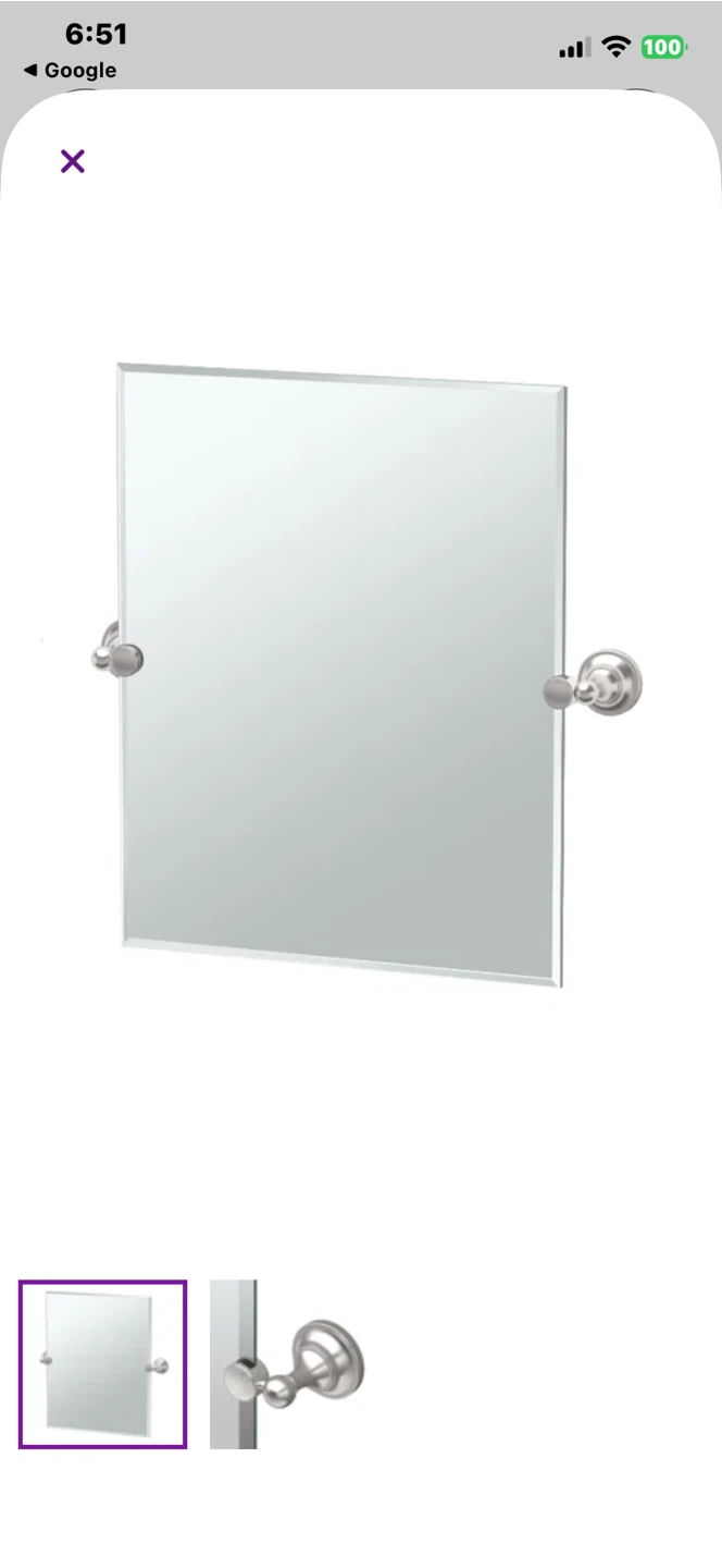 Tiara Princess Swivel Mirror - photo 2