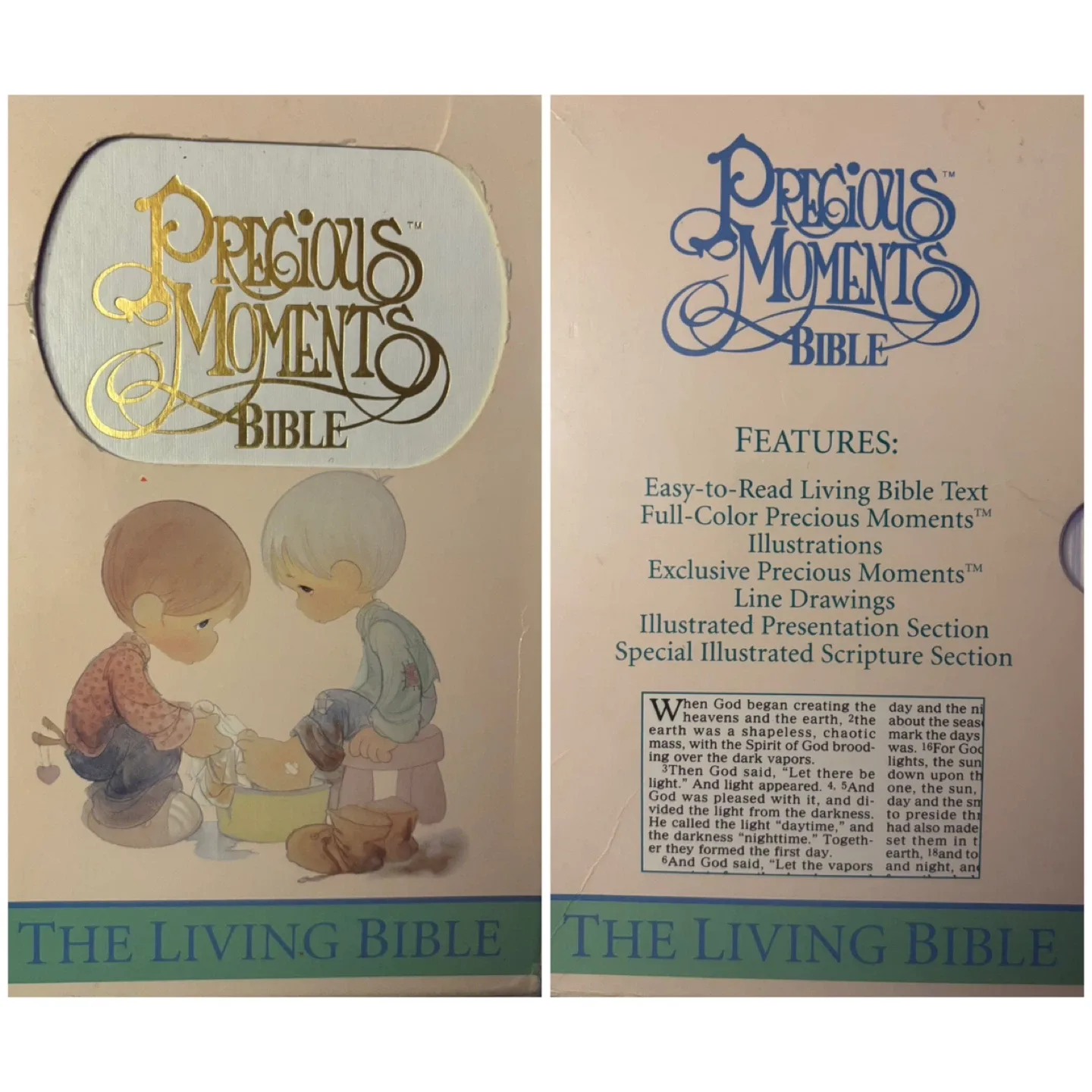 (Book) "Precious Moments - The Living Bible"