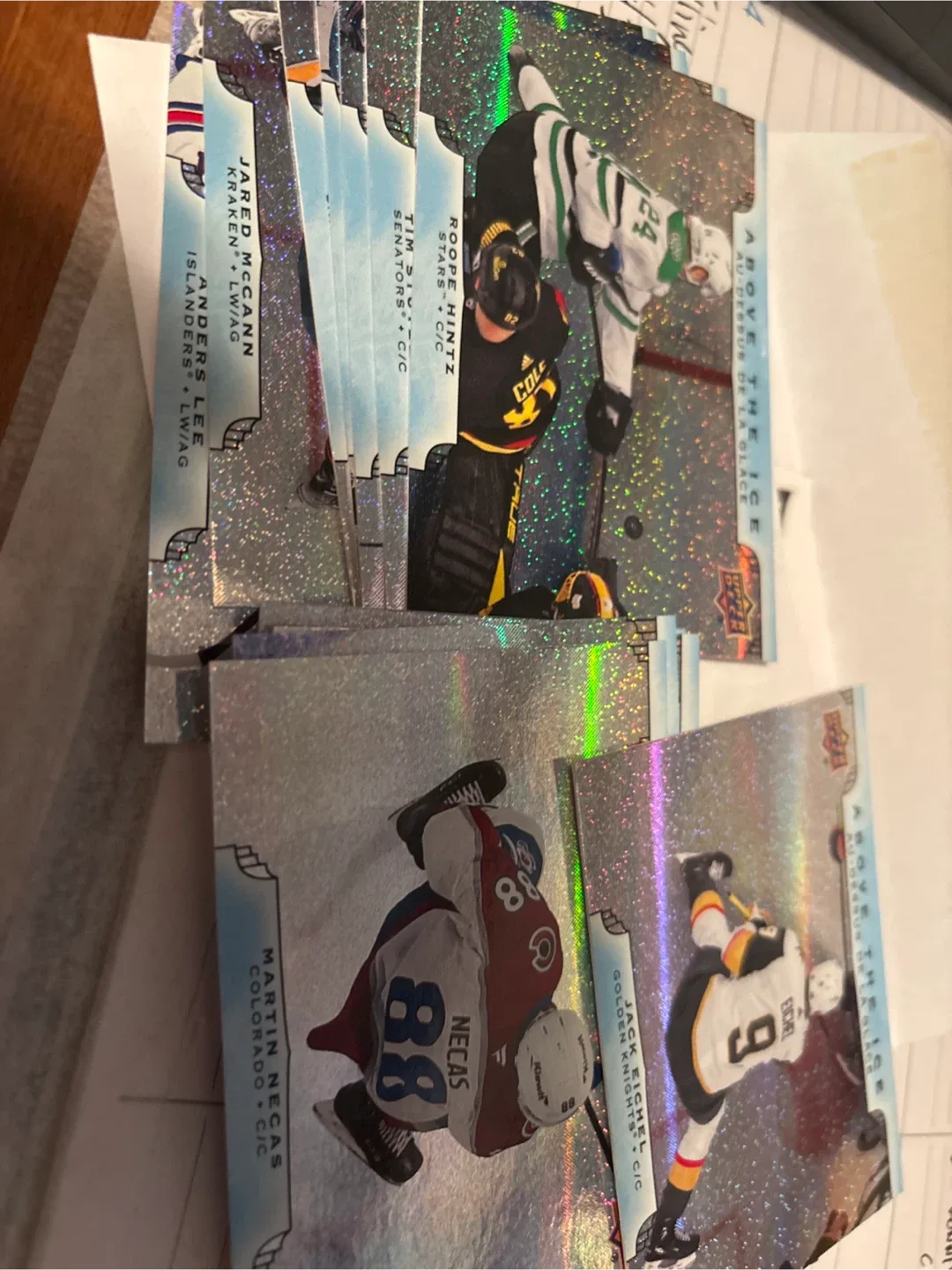 2025-26 Tim Hortons Above the ice singles finish your set image indicator(2)