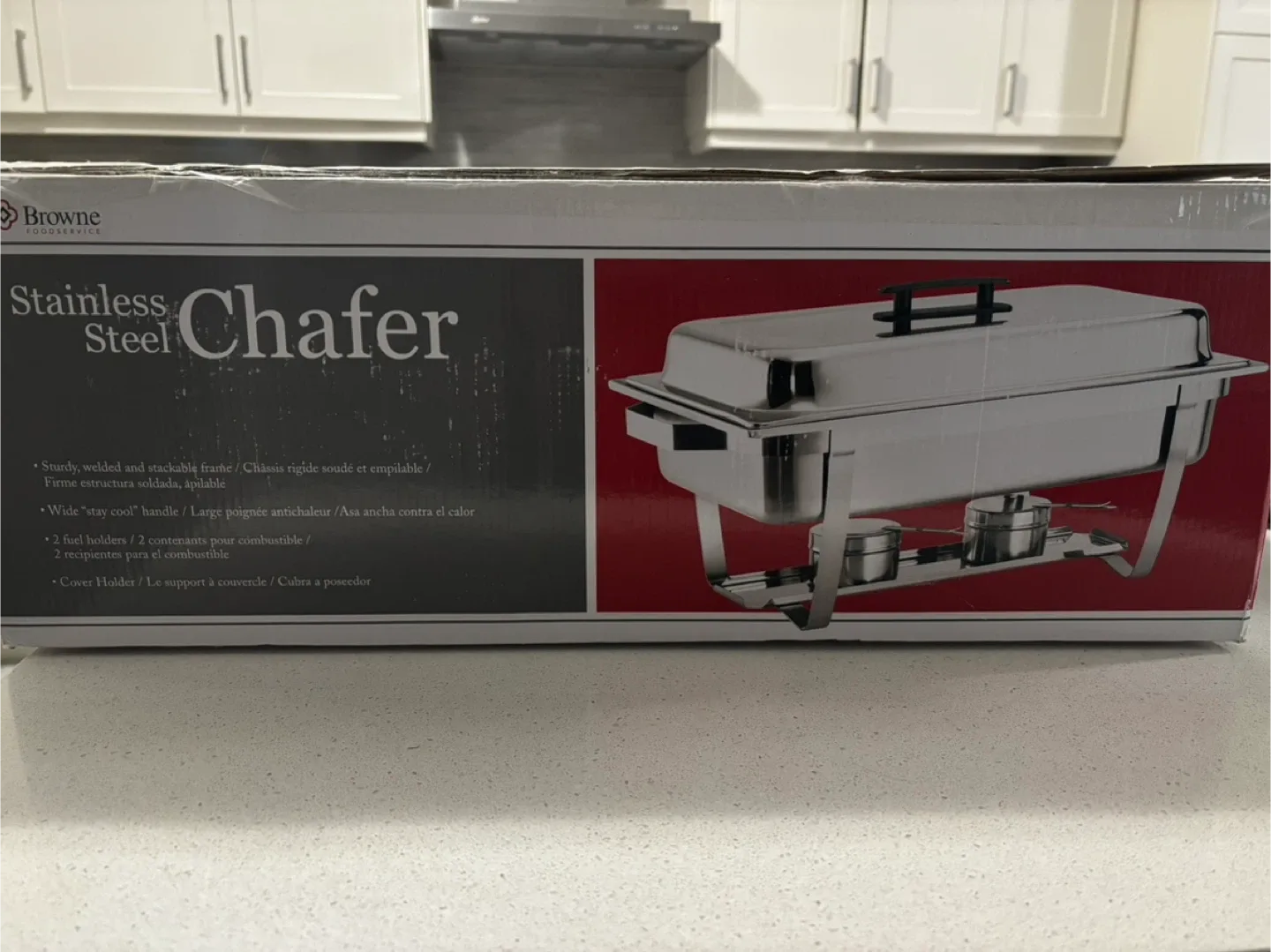 Browne Foodservice Stainless Steel Chafer - New in Box!
