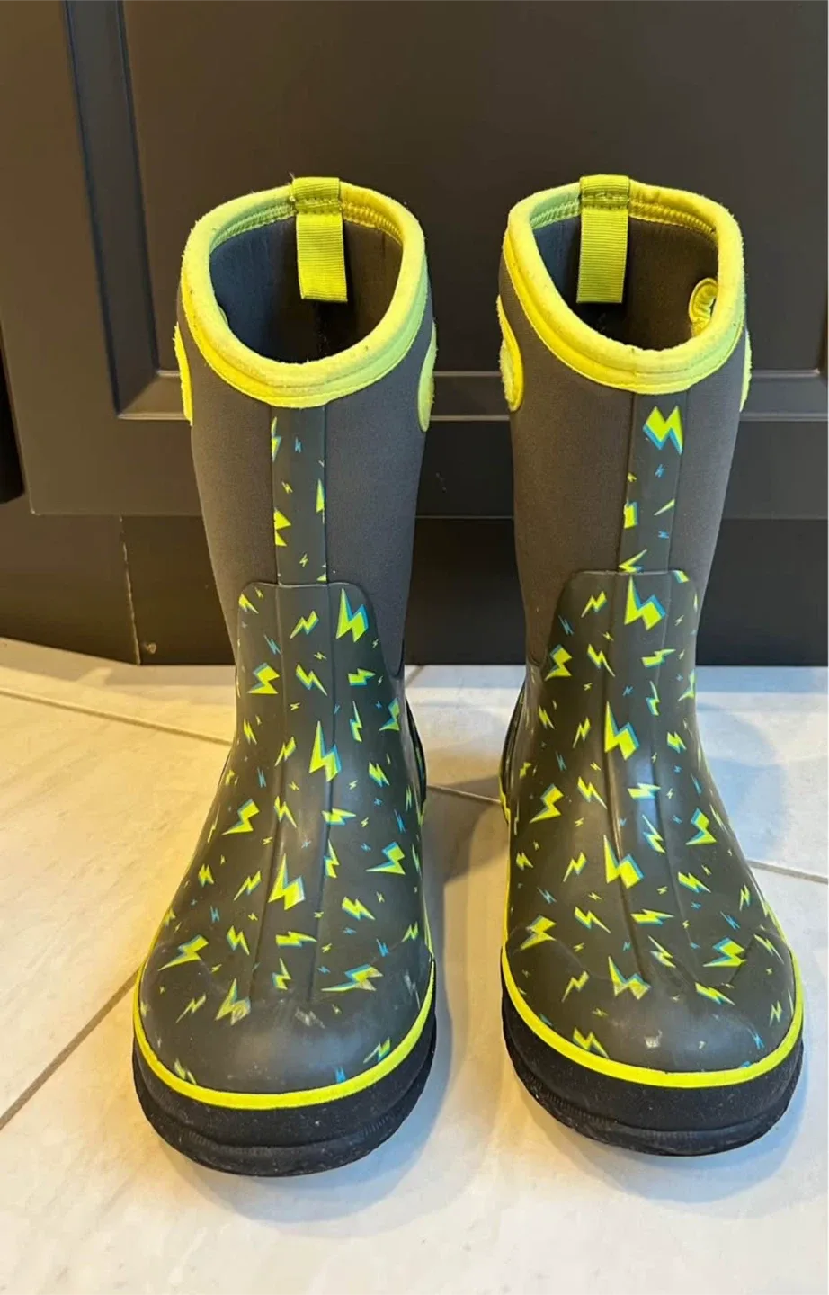 Bogs Kids' Waterproof Rain Boots - Size 3 US image indicator(2)