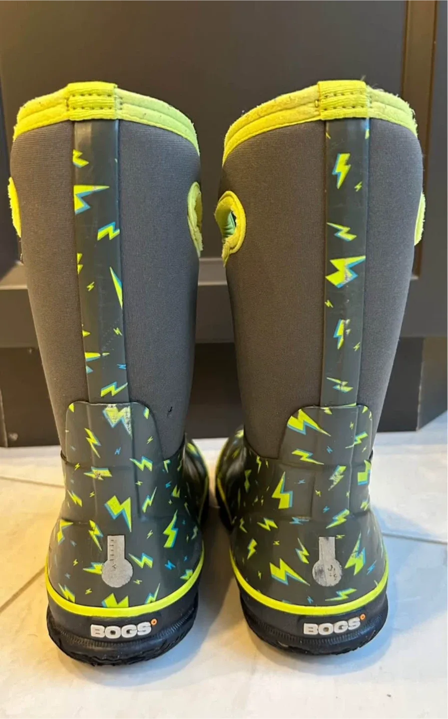 Bogs Kids' Waterproof Rain Boots - Size 3 US image indicator(3)