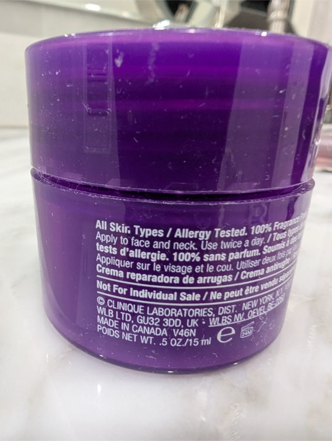 New Clinique Smart Clinical Repair Wrinkle Correcting Cream - photo 3