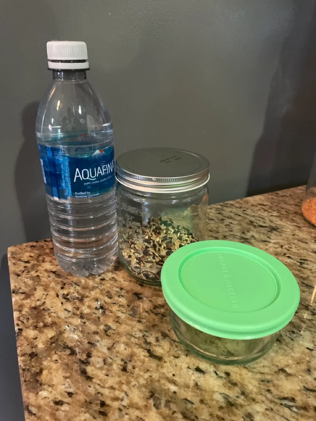 Assorted Glass Jars for Kitchen Storage image indicator(4)