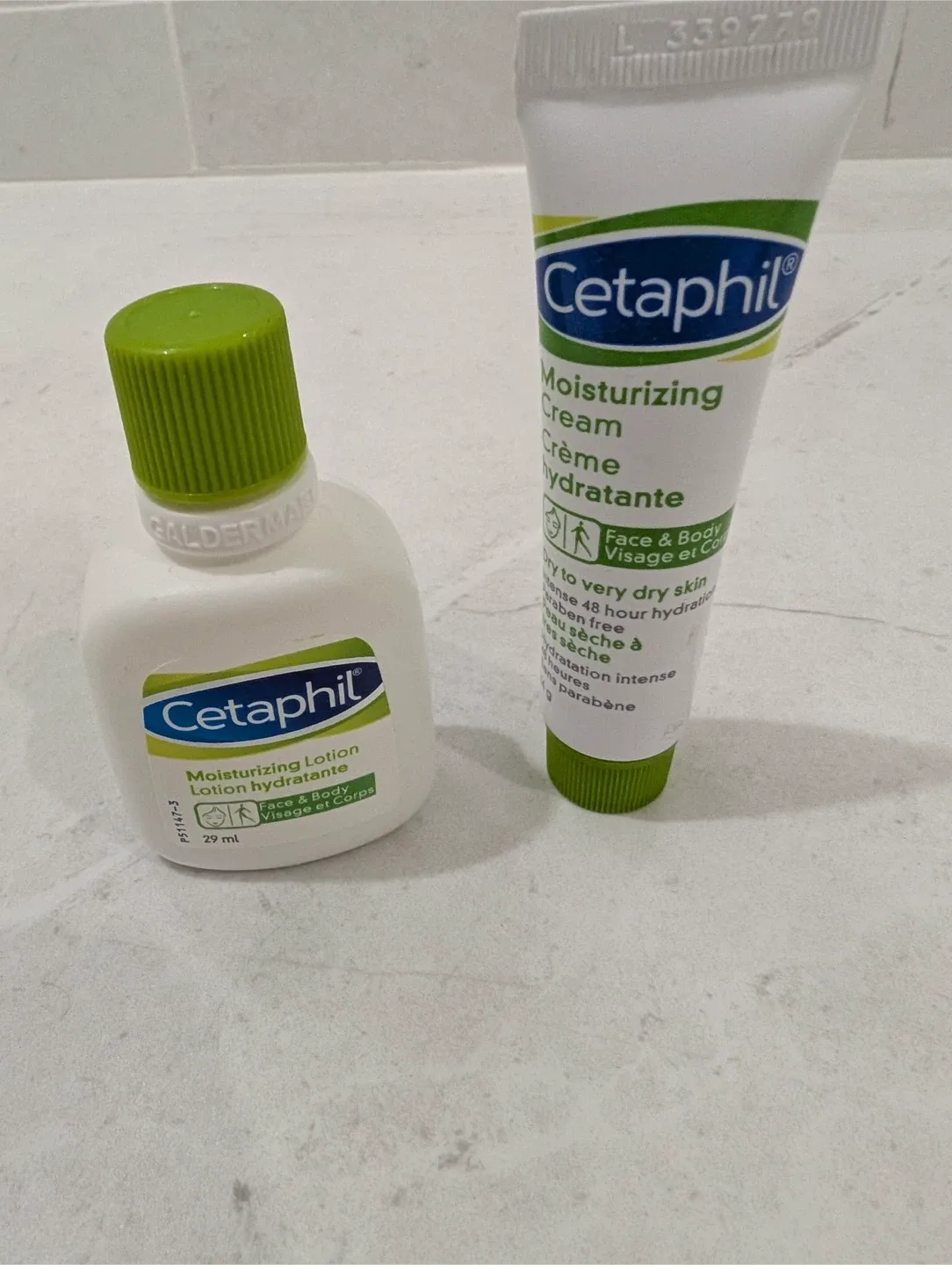 New Cetaphil Moisturizing Lotion & Cream