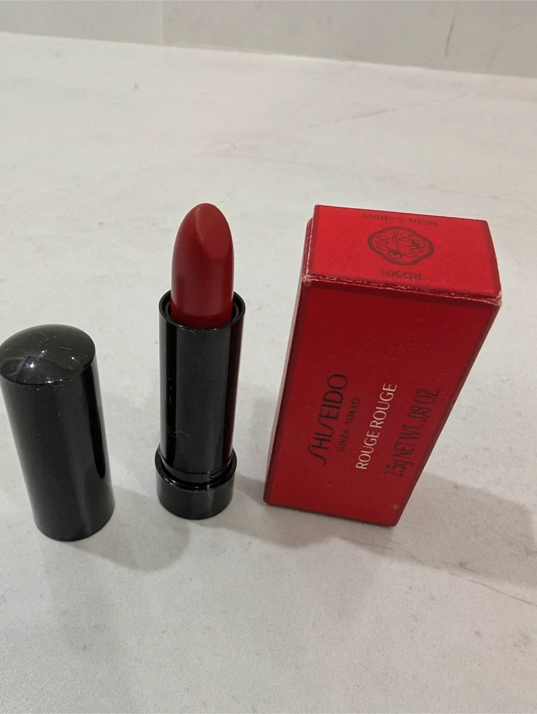 New Shiseido Rouge Rouge Lipstick RD301