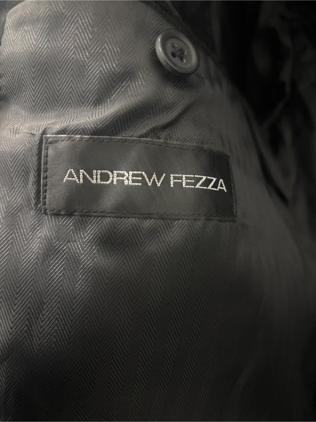 Andrew Fezza Black Blazer- Cashmere- New image indicator(2)