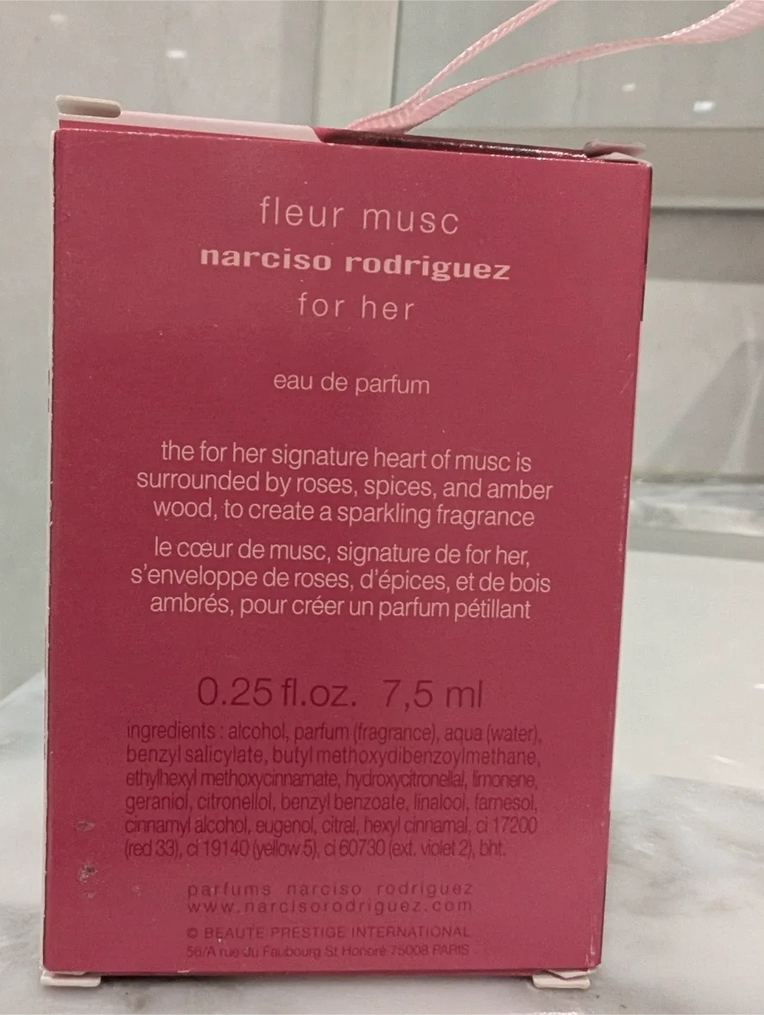 Narciso Rodriguez Fleur Musc for Her 7.5ml image indicator(2)