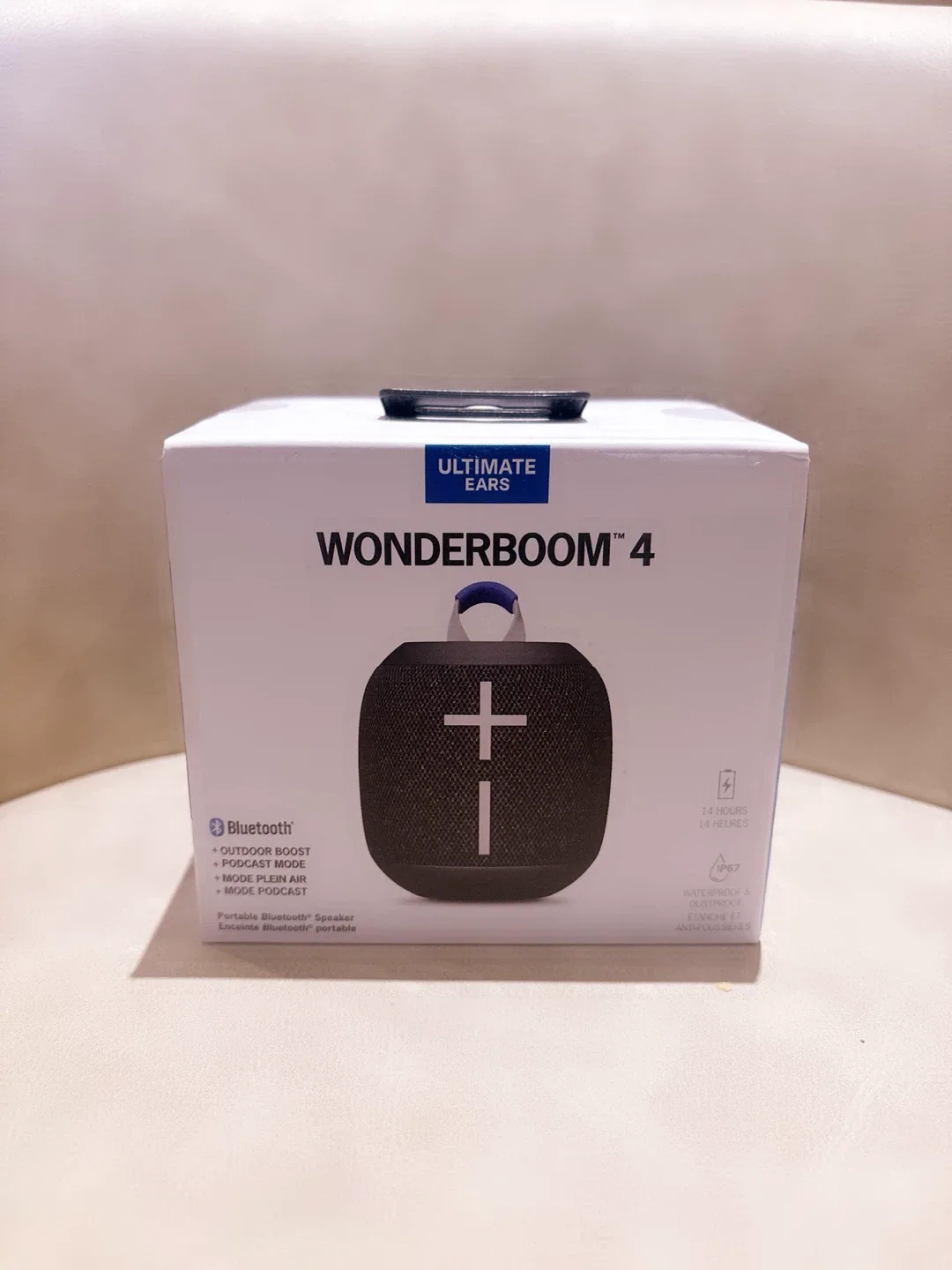 New Ultimate Ears WONDERBOOM 4 Bluetooth Speaker